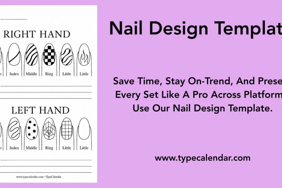 Nail Design Template