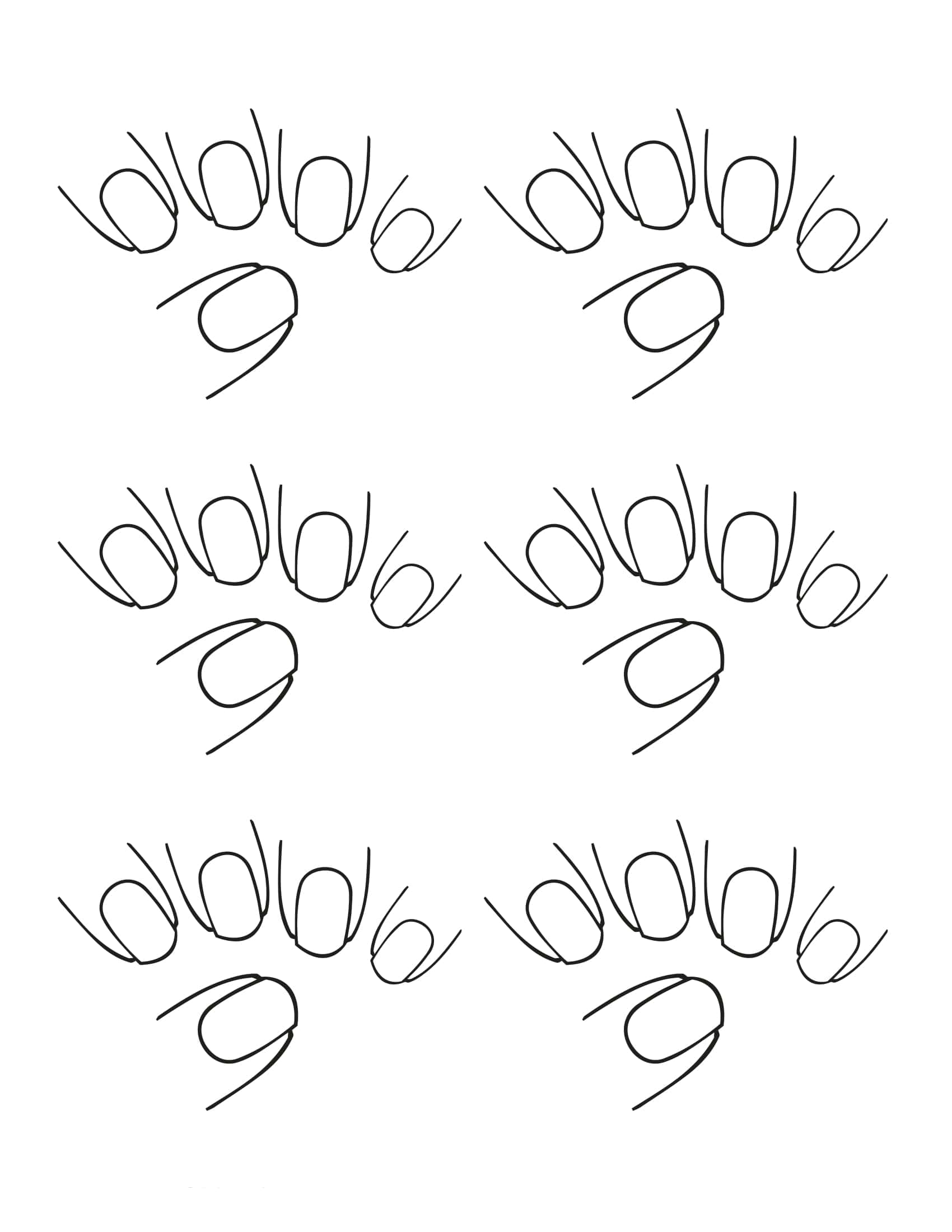 Nail Design Template Editable PDF Nail Design Template Editable PDF