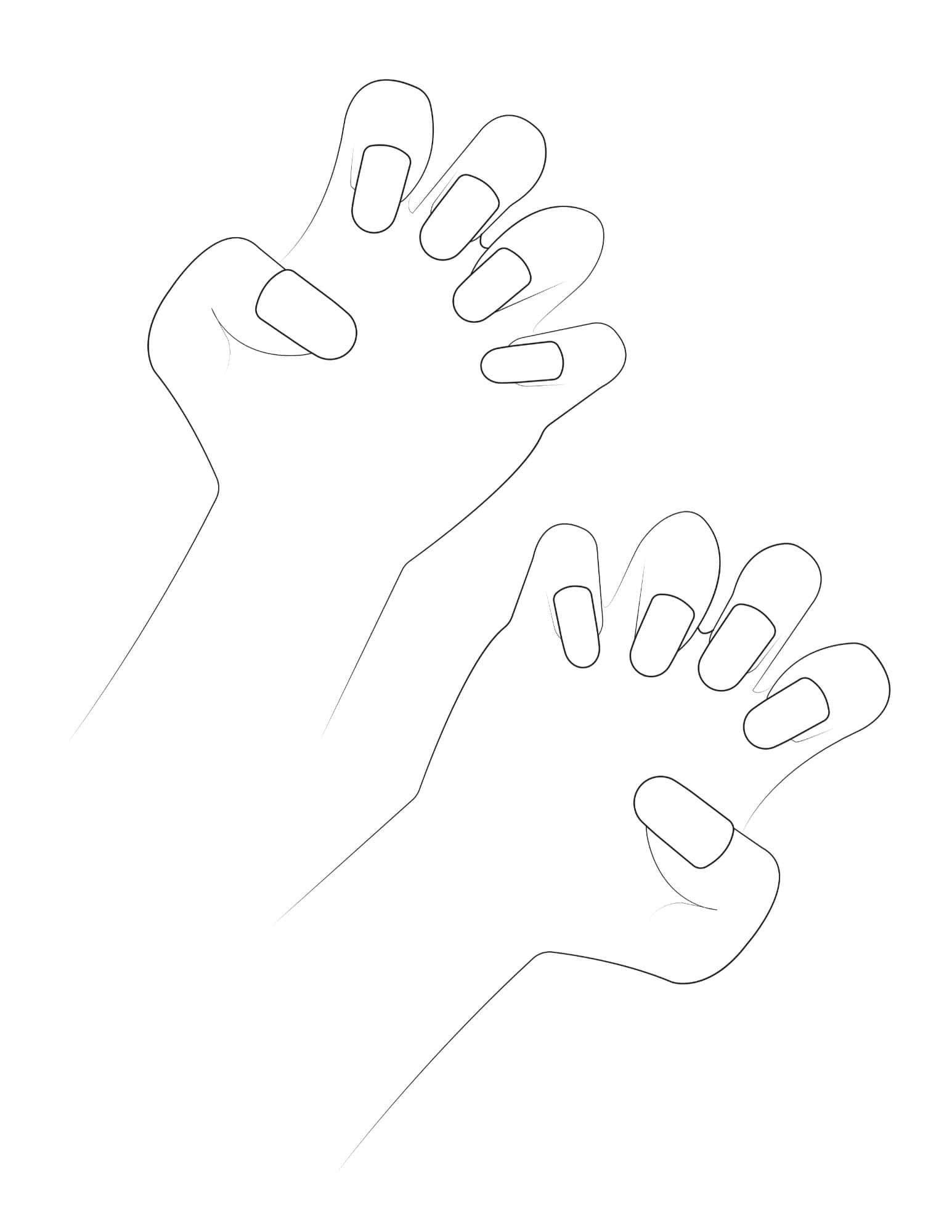 Nail Design Template Printable Word Nail Design Template Printable Word