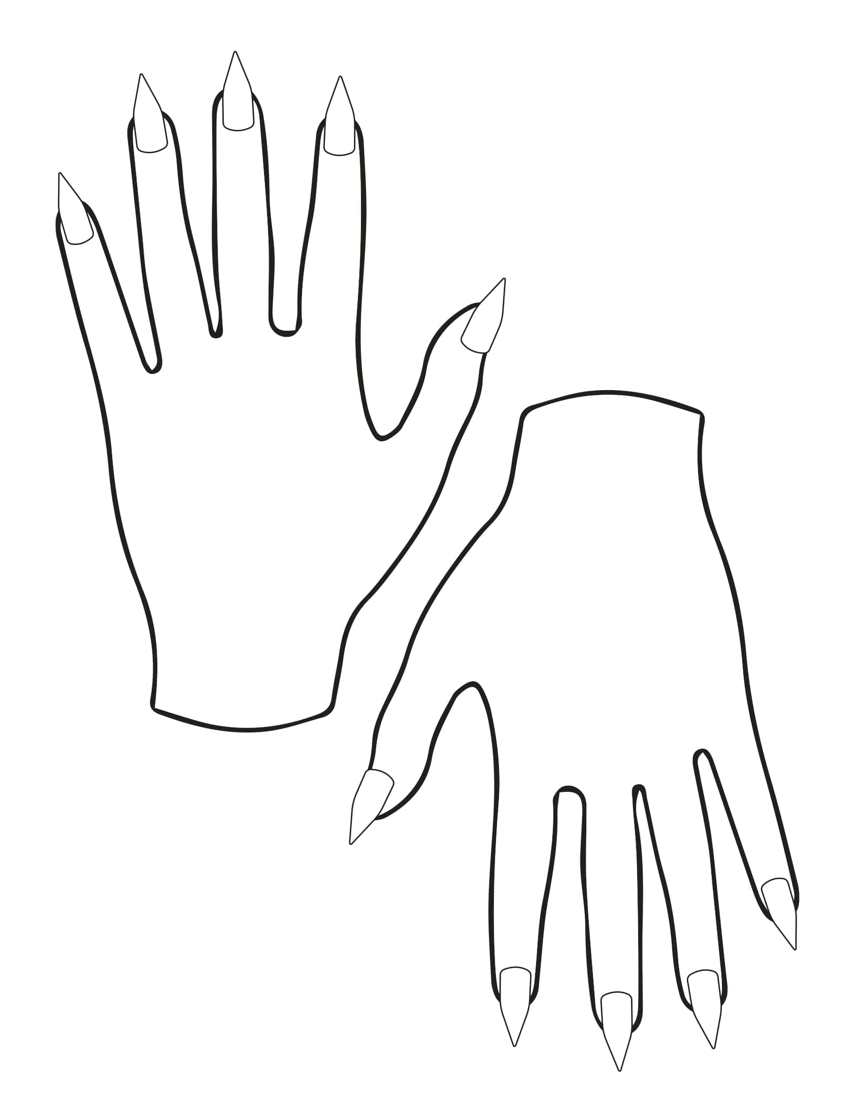 Simple PDF Nail Design Template Simple PDF Nail Design Template