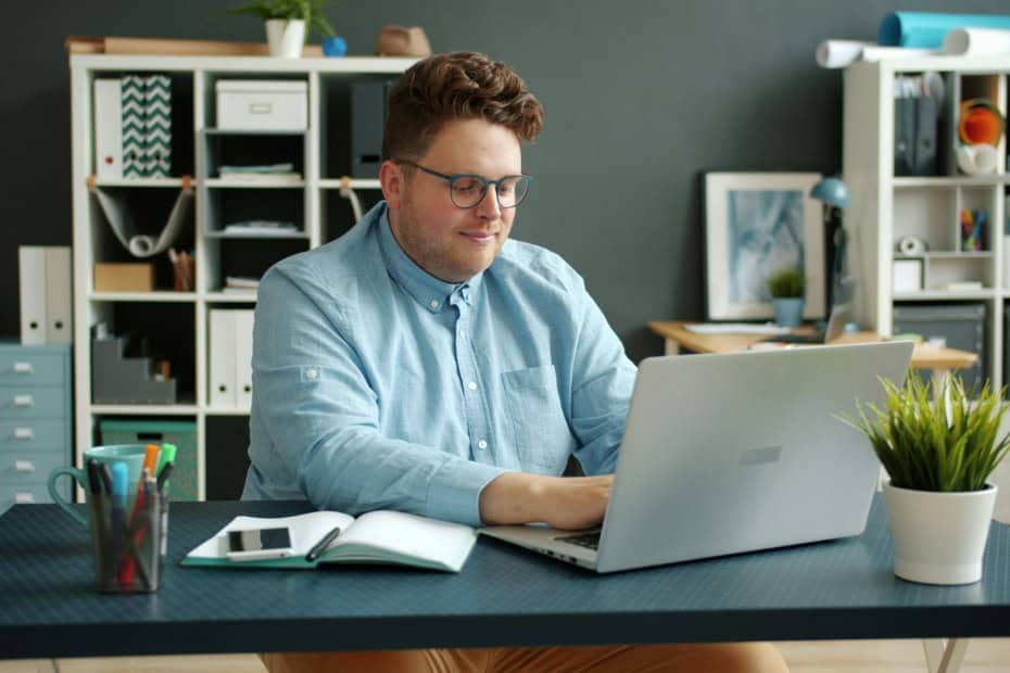 personal branding online reputation professional laptop workspace