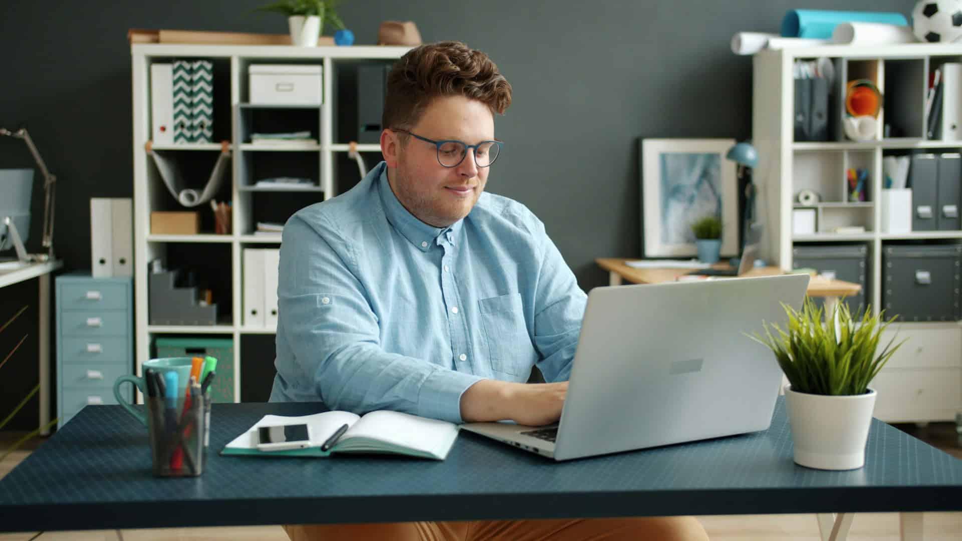 personal branding online reputation professional laptop workspace